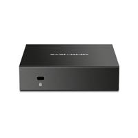 Mercusys MS105GS - Desktop-switch, 5 gigabit-poorten, zwart - thumbnail