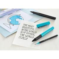 Faber Castell fc-140412 finewriter faber-castell grip 2010 turkoois - thumbnail