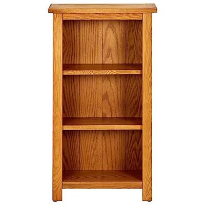 Boekenkast 45x22,5x82 cm massief eikenhout
