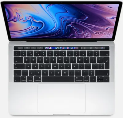 Refurbished MacBook Pro 13 inch Touchbar i5 1.4 8 GB 256 GB Zilver Als nieuw