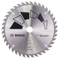 Bosch Accessoires Cirkelzaagblad Basic 190X22X20/16,T40 - 2609256819 - thumbnail