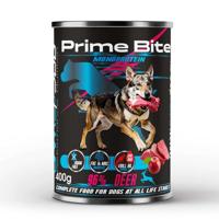 PRIME BITE Monoprotein Deer with an apple - natvoer voor honden - 400g - thumbnail