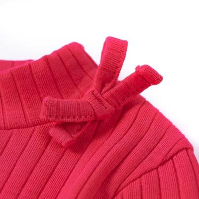 VidaXL Kindershirt met lange mouwen 92 felroze