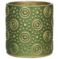 Countryfield theelichthouder hailey s groen 8 cm | 24 stuks - thumbnail