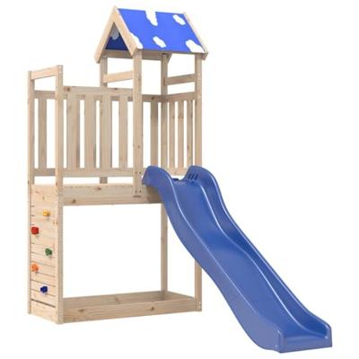 Speelhuis massief grenenhout