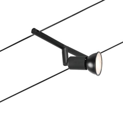 Paulmann Wire Systems 94446 Kabelsysteem compleet GU5.3 Zwart (mat), Chroom