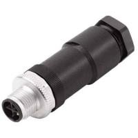 Weidmüller 1391990000 Sensor/actuator connector, niet geassembleerd M12 Aantal polen (sensoren): 4 Stekker, recht 1 stuk(s) - thumbnail