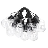 LED Lichtsnoer Zonne-energie 20W - Warm Wit 3000K - 5.8m - IP44 Waterdicht - thumbnail