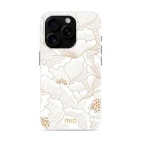 MIO White Roses Magsafe Compatible for iPhone 16 Pro - thumbnail