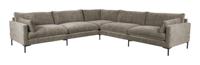 Zuiver 7-zits Hoekbank 'Summer' kleur Coffee - thumbnail