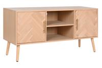 Tv-meubel Home ESPRIT Natuurlijk Paulownia hout Hout MDF 120 x 40 x 60 cm - thumbnail