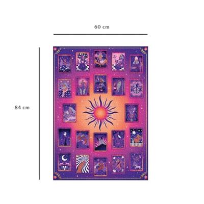 Nathan-Puzzel 1500 stukjes-Tarot en waarzeggerij/Coralie Fau-Volwassenen en kinderen vanaf 14 jaar-Premium kwaliteit puzzel-12000930