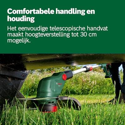 Bosch Groen Accutrimmer UniversalGrassCut 18V-26-500 | Zonder accu en lader - 06008C1F01 Bosch Groen Accutrimmer UniversalGrassCut 18V-26-500 | Zonder accu en lader - 06008C1F01