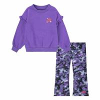 Sportoutfit voor kinderen Nike Fresh Cut Dolman Ruffle Blauw - Maat: 24 maanden - thumbnail