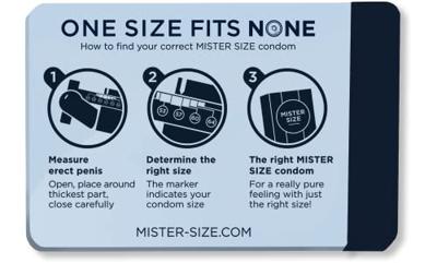 Condoom meter Mister Size
