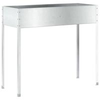 VidaXL Plantenbak 100,5x40,5x90 cm weervast staal - thumbnail