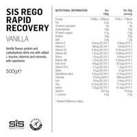 SIS Rego Rapid Recovery Vanille 500g - thumbnail