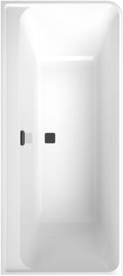 Villeroy & Boch Collaro half vrijstaand hoekbad - 180x80cm - rechthoek hoek links overloop mat zwart Acryl Glans Wit uba180cor9cl00vn01 Villeroy & Boch Collaro half vrijstaand hoekbad - 180x80cm - rechthoek hoek links overloop mat zwart Acryl Glans Wit uba180cor9cl00vn01