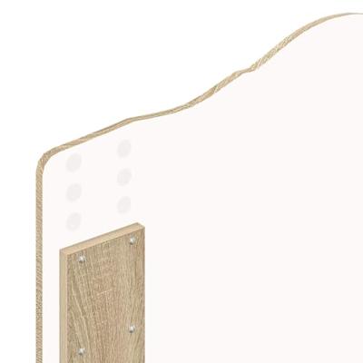 Bedframe Sonoma Eiken 75 x 190 cm Massief grenenhout