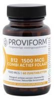 Proviform Vitamine B12 1500 Mcg Combi Zuigtabletten - thumbnail