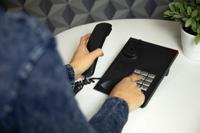 Profoon TX-310 Telefoonkabel, zwart - thumbnail