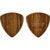 Ortega OGPWXLF-CH2 Wooden Picks Triangle XL Chacate 2.00 mm plectrumset (2 stuks) - thumbnail