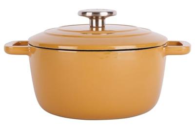 Cosy & Trendy Braadpan Fontestic Gietijzer Amber Gold Ø 28 cm / 8 Liter - Geëmailleerd