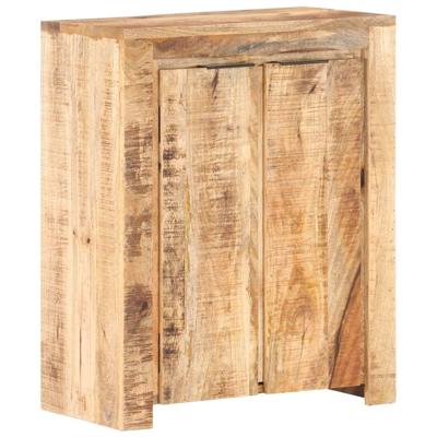 Dressoir 59x33x75 cm ruw mangohout