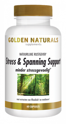 Golden Naturals Stress & Spanning Support Capsules Golden Naturals Stress & Spanning Support Capsules