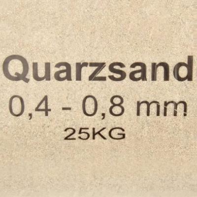 VidaXL Filterzand 25 kg 0,4-0,8 mm VidaXL Filterzand 25 kg 0,4-0,8 mm
