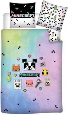 Minecraft - Animals Single Dekbedovertrek Set (200x140cm) Minecraft - Animals Single Dekbedovertrek Set (200x140cm)