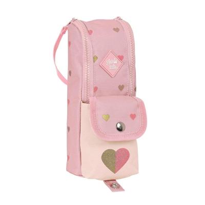 Schoolpennenzak Glow Lab Hearts Roze (6 x 21 x 6 cm) Schoolpennenzak Glow Lab Hearts Roze (6 x 21 x 6 cm)