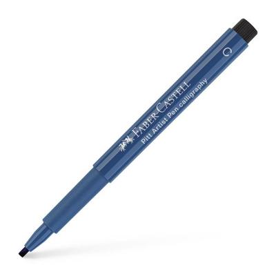 Faber Castell Kalligrafiepen Pitt - C 247 indanthreen blauw
