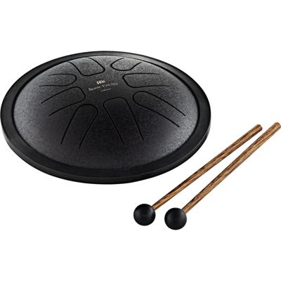 Meinl Sonic Energy Small Steel Tongue Drum F Minor compacte handpan zwart Meinl Sonic Energy Small Steel Tongue Drum F Minor compacte handpan zwart