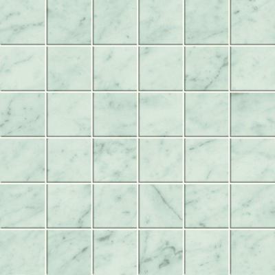 Exigo Carrara mat mozaiek 5x5 op net van 30x30 Exigo Carrara mat mozaiek 5x5 op net van 30x30