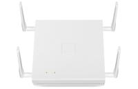 LANCOM LX-6402 (WW) WiFi-6 Access Point met tot 2400 Mbit/s, 4 flexibele radio-antennes, PoE (IEEE 802.3at), Dual Concurrent WLAN (2,4 & 5 GHz) 4x4 MU-MIMO, 2,5 Gigabit Ethernet-PoE-poort, wit - thumbnail