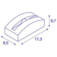 SLV 1003519 OUT-BEAM FRAME LED-plafondlamp LED vast ingebouwd 3.5 W Wit - thumbnail