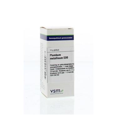 VSM Plumbum metallicum D30 (10 gr)