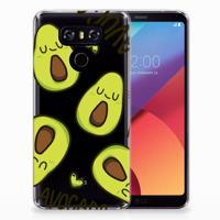 LG G6 Telefoonhoesje met Naam Avocado Singing - thumbnail