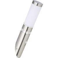 Brilliant RVS buitenlampBole met sensor - G46798/82 - thumbnail