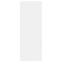 Schoenenkast 52x37,5x100 cm bewerkt hout wit - thumbnail