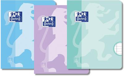 Oxford School schrift, ft A5, 72 bladzijden, met kantlijn, gelijnd, assorti, pak van 3 stuks Oxford School schrift, ft A5, 72 bladzijden, met kantlijn, gelijnd, assorti, pak van 3 stuks