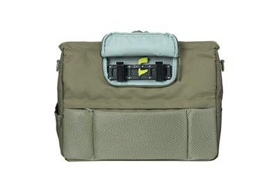 Basil b-safe commuter nordlicht - laptoptas - 17 liter - olijf groen