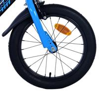 Volare sportivo kinderfiets - jongens - 16 inch - blauw zwart - twee handremmen - thumbnail