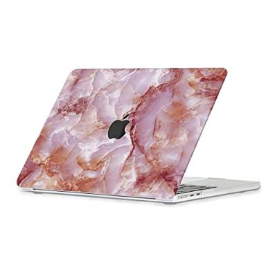Lunso MacBook Air 13 inch (2022-2025) cover hoes - case - Marble Finley Lunso MacBook Air 13 inch (2022-2025) cover hoes - case - Marble Finley