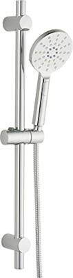 Ben glijstangset 68cm met 3 straalsoorten chroom Ben glijstangset 68cm met 3 straalsoorten chroom
