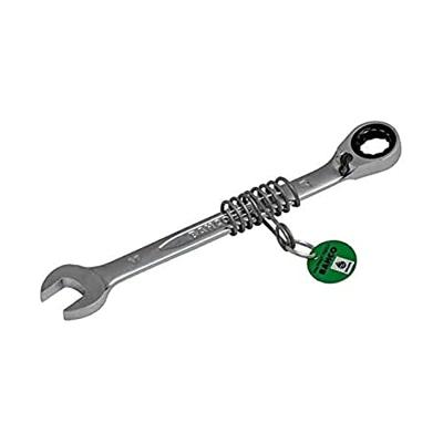 Bahco Steekringratelsleutel | met veiligheidsveer | verchroomd | lengte 226 mm | 17 mm - TAH1RM-17