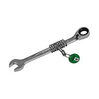 Bahco Steekringratelsleutel | met veiligheidsveer | verchroomd | lengte 226 mm | 17 mm - TAH1RM-17 - thumbnail