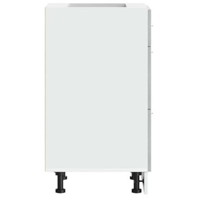 Onderkast Lyon 40x46x81,5 cm bewerkt hout grijs sonoma eikenkleurig