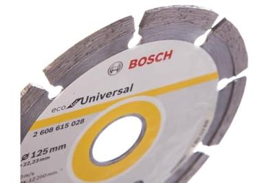 Bosch Accessories 2608615028 2608615028 Diamanten doorslijpschijf 125 mm 1 stuk(s) Beton, Baksteen, Kalksteen, Dakpan
